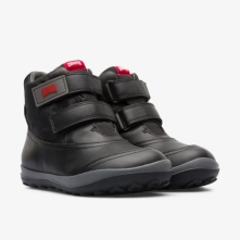 Camper Black Boots Kids - Peu Pista Online Ireland | DHEPU2594